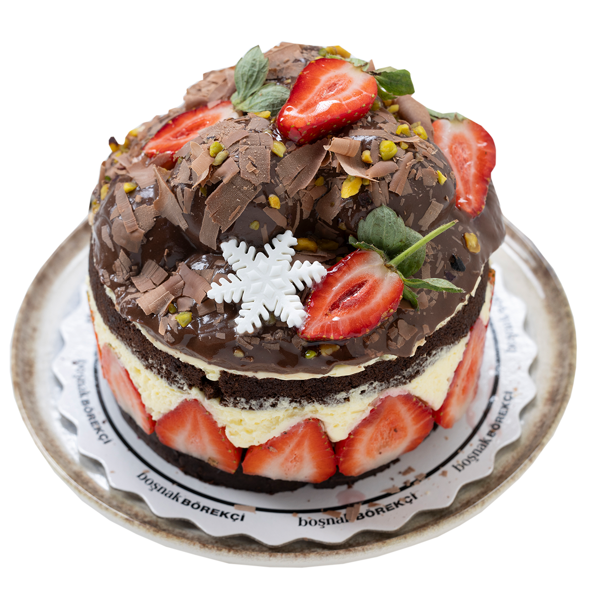 Çilek Profiterol Mois Kek